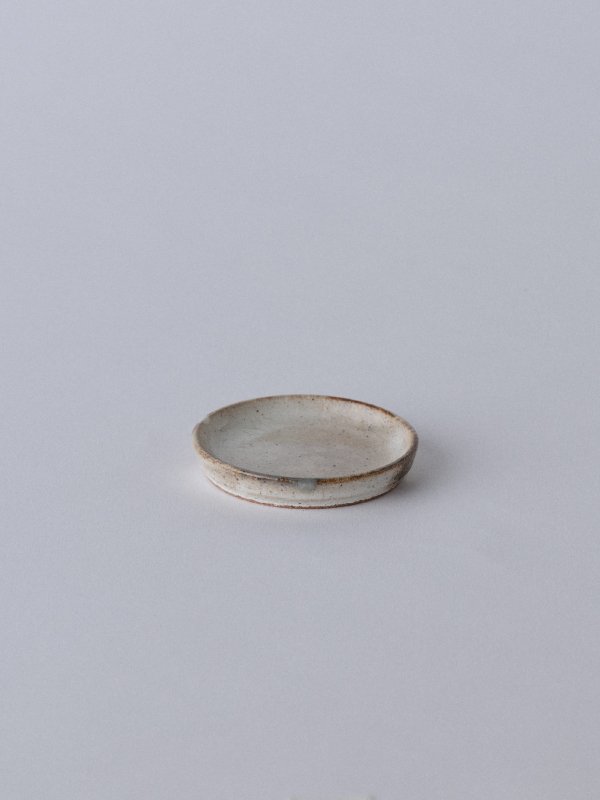 豆皿/ White